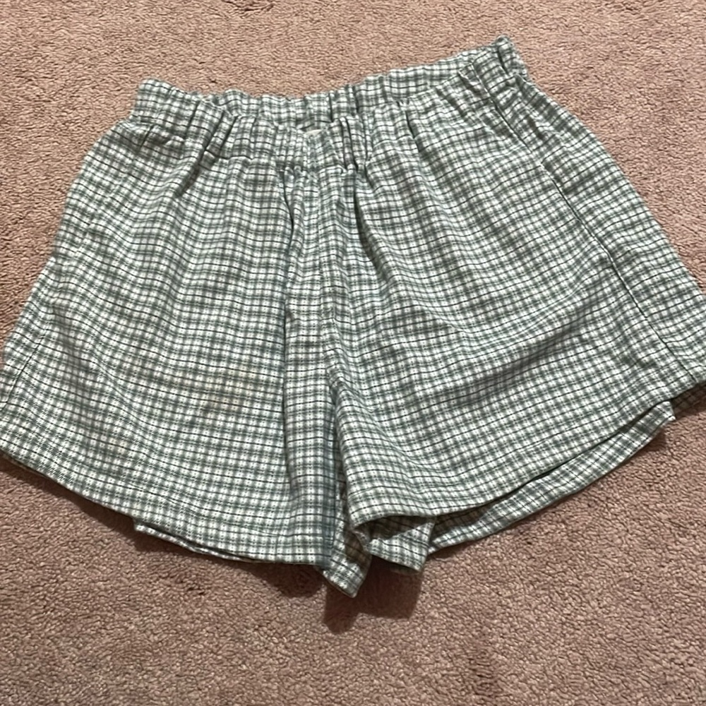 John Galt comfy plaid shorts